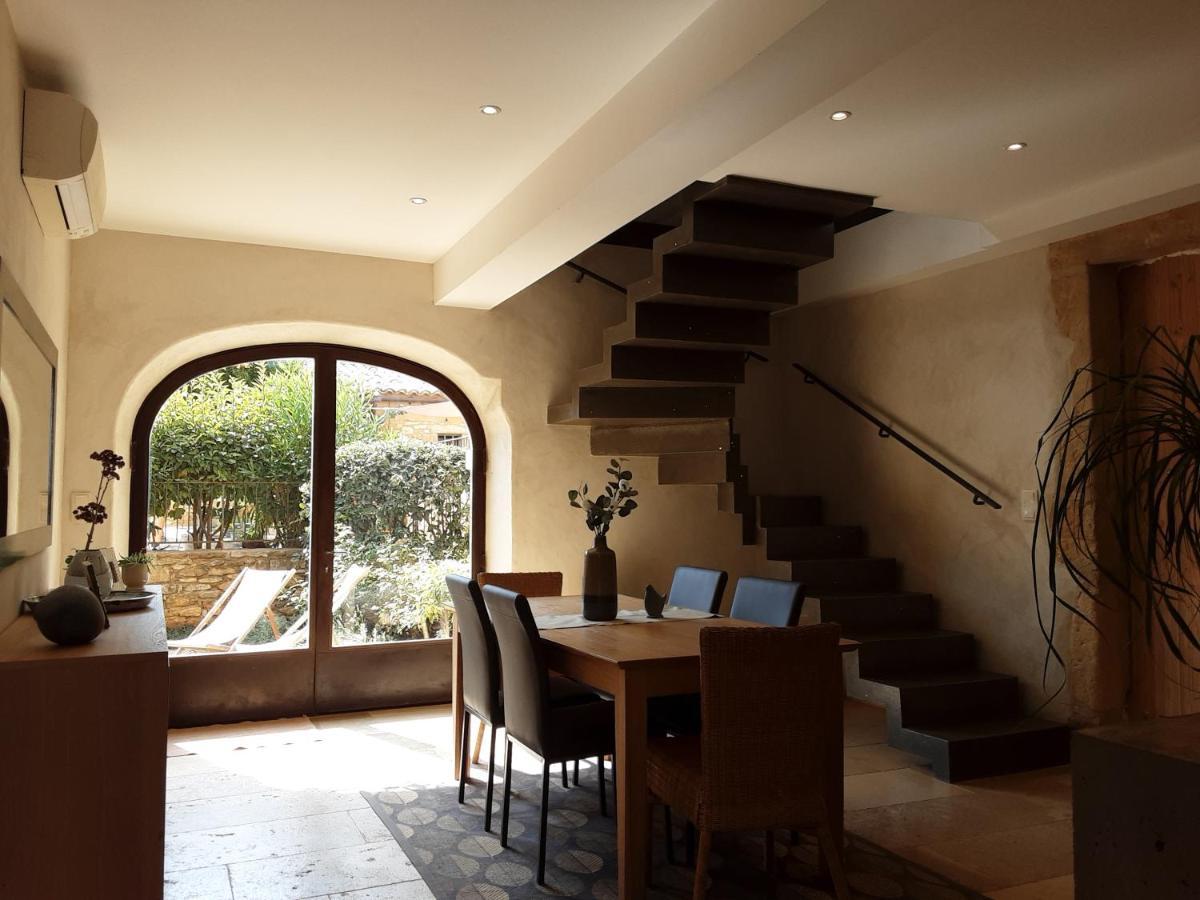 La Maison De Jerome Et Virginie Aigaliers Exteriör bild