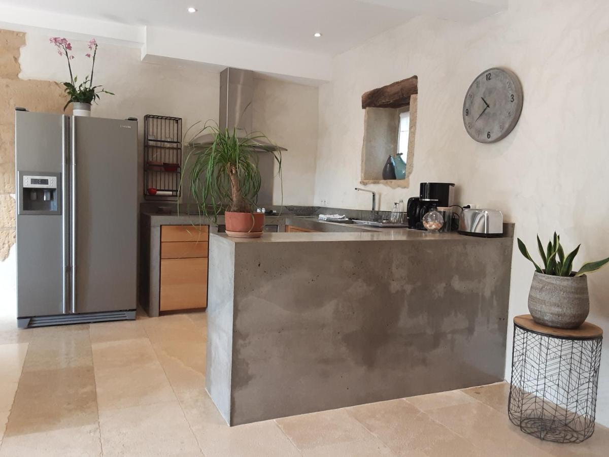 La Maison De Jerome Et Virginie Aigaliers Exteriör bild
